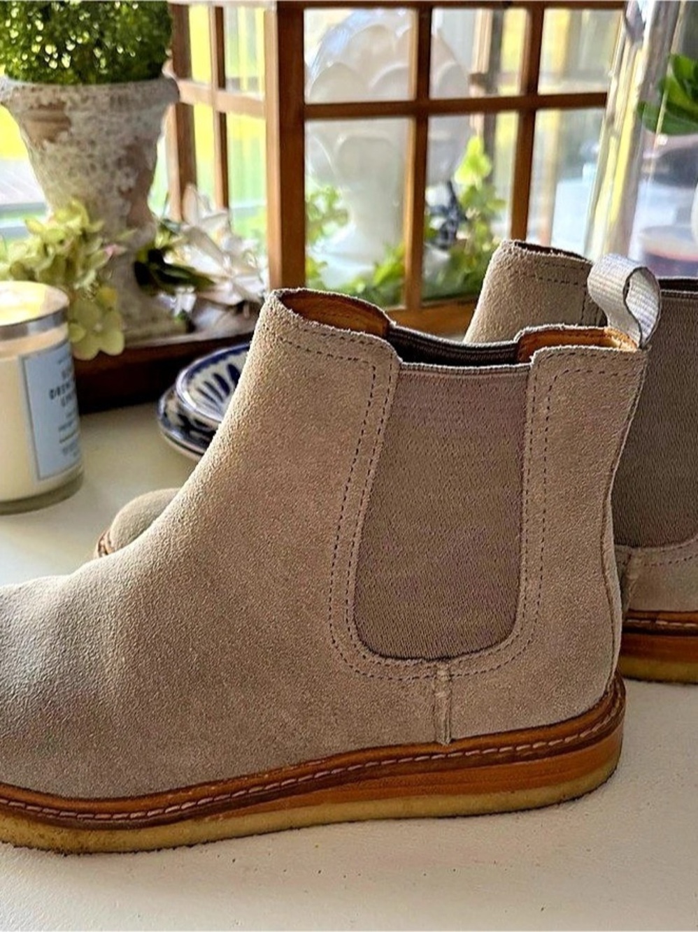 Sperry 7 Seas Leather Chelsea Ankle Boots US 6.5 M - Picture 3 of 8